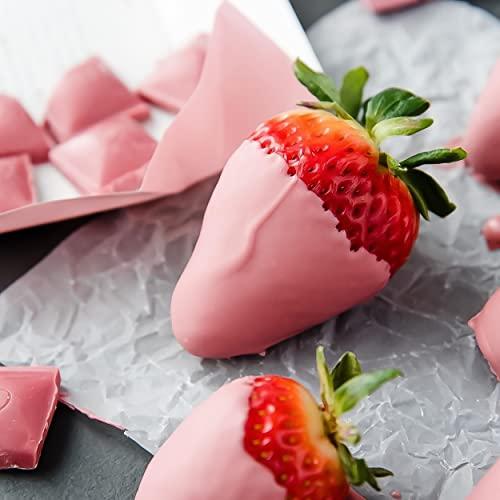 Chocolove Chocolove Ruby Chocolate, 34% Cacao | Non GMO, Rainforest Alliance Certified Cacao | 3.2oz Bar | 12 Pack