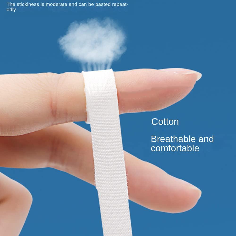 Bolesen 1\" X 5yd Surgical Tape Medical Tape 3 Rolls Waterproof Breathable Adhesive Hypoallergenic First Aid Tape for Sensitive Skin for Wound Care - with Self Sealing (0.35In*11yd)