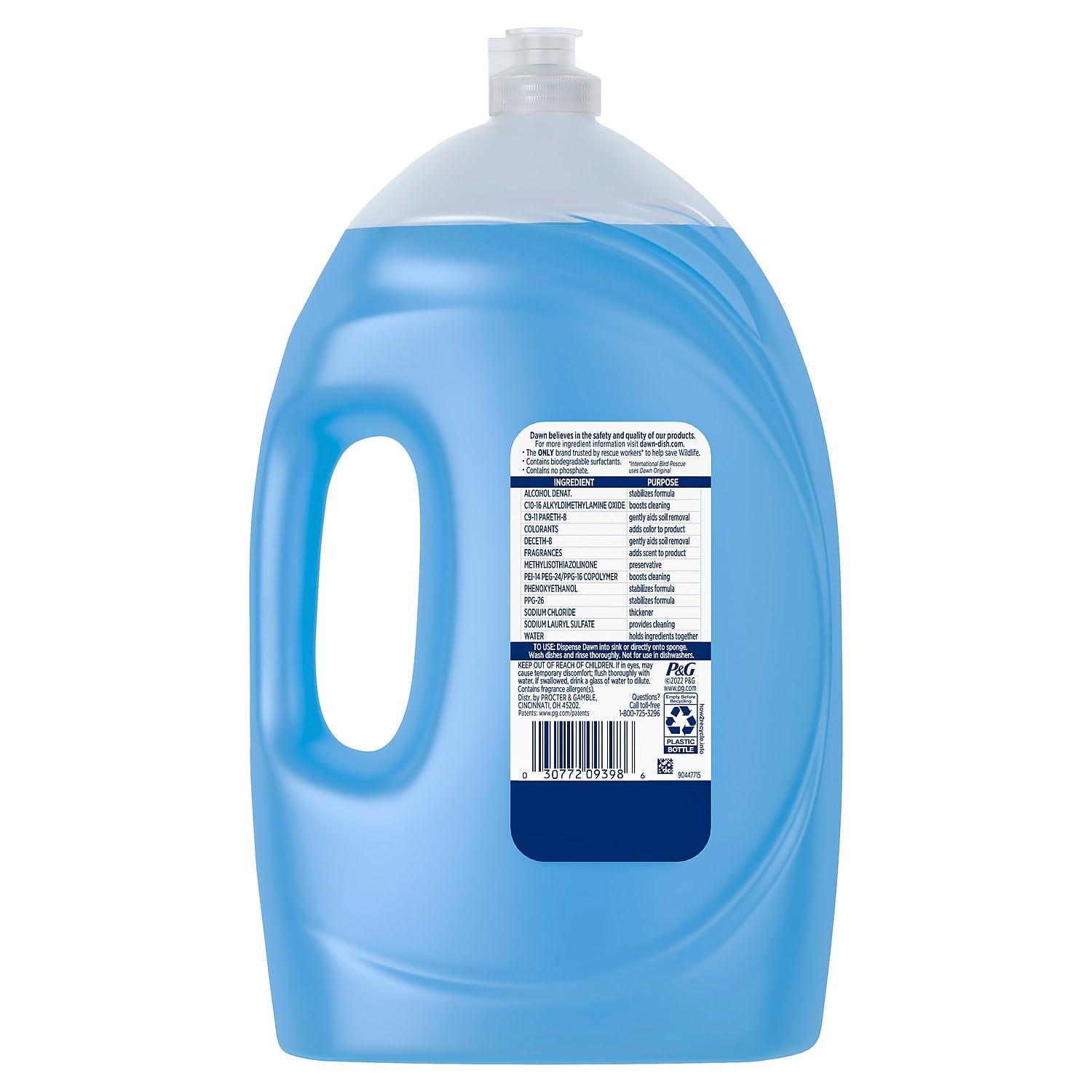 Dawn Dawn Ultra Dishwashing Liquid, Original, 70 Oz, Blue