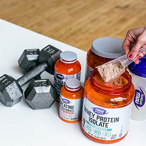 NOW NOW Sports Nutrition, Beta-Alanine Pure Powder 2,000 mg, Muscular Endurance*, 500 Grams