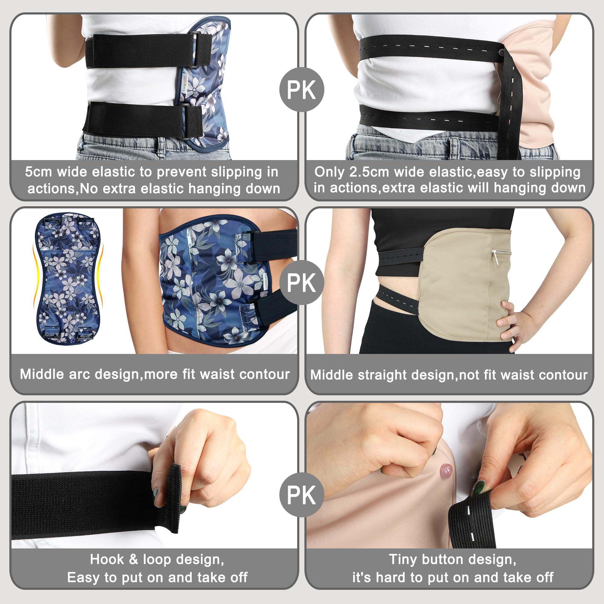 Langsprit Langsprit Castor Oil Pack Wrap,Organic Cotton Castor Oil Packs for Liver Detox,Reusable Castor Oil Pads Pack Compress for Stomach,Castor Oil Packs Body kit L