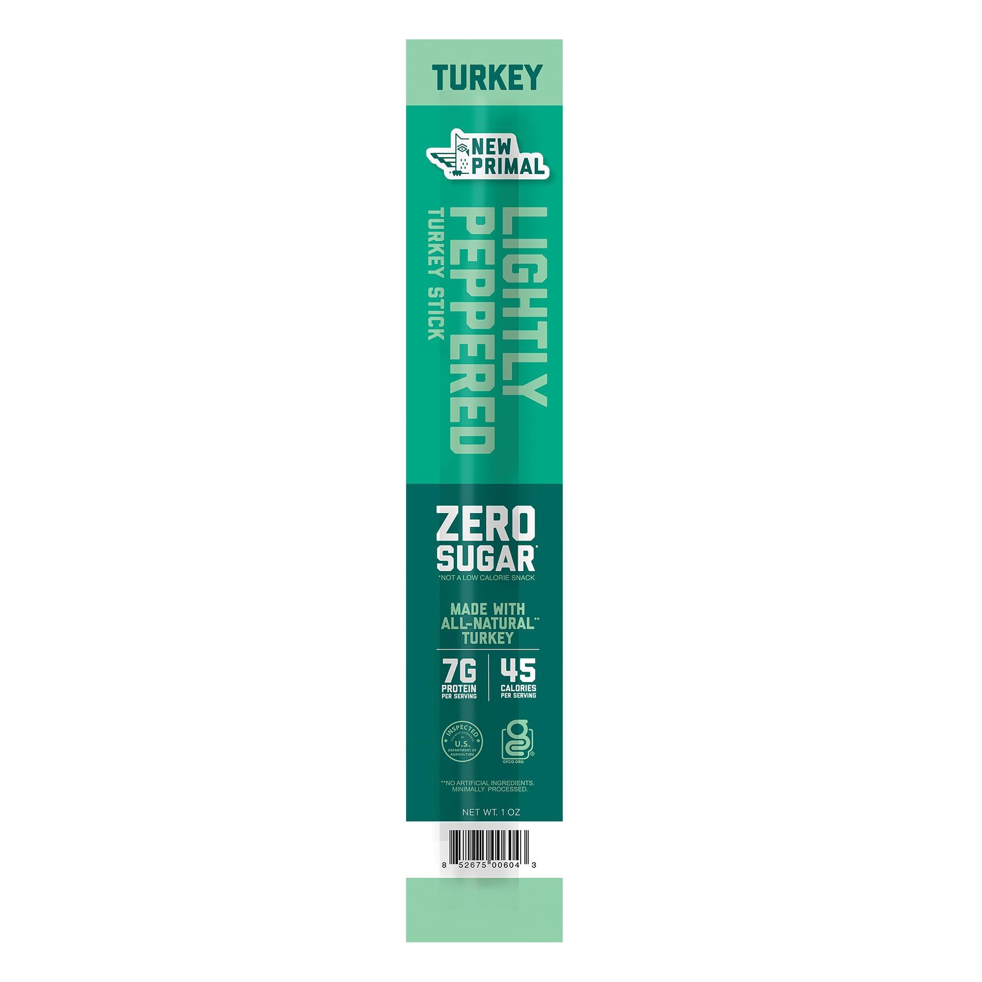 The New Primal The New Primal Jerky Turkey Stick 1 oz, 1 Ounce (Pack of 1) (4003)