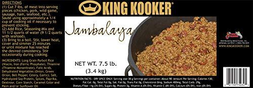 King Kooker King Kooker LG032 7-1/2-Pound Party Size Jambalaya