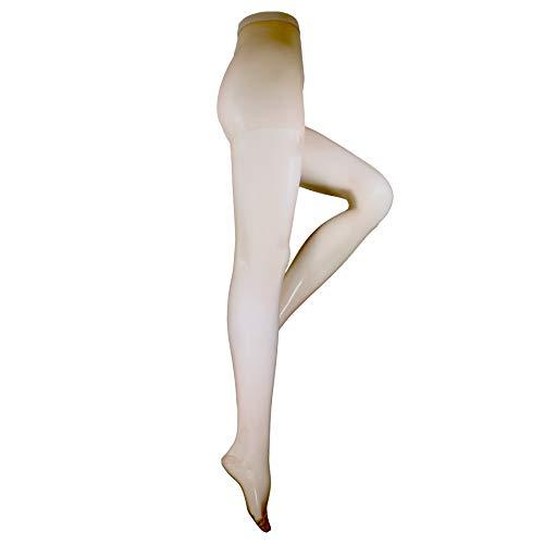 Truform Truform Sheer Compression Pantyhose, 15-20 mmHg, Women's Shaping Tights, 20 Denier, Nude, Queen