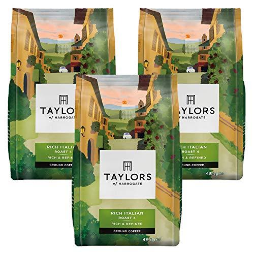 Taylors of Harrogate Taylors of Harrogate Rich Italian Ground Coffee 454 g (Pack of 4)