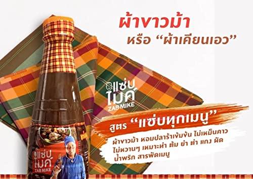 ZAB MIKE USA ZAB MIKE® PASTEURIZED THAI FERMENTED FISH SAUCE, ALL-PURPOSE FORMULA (ZAB-TOOK-MENU)