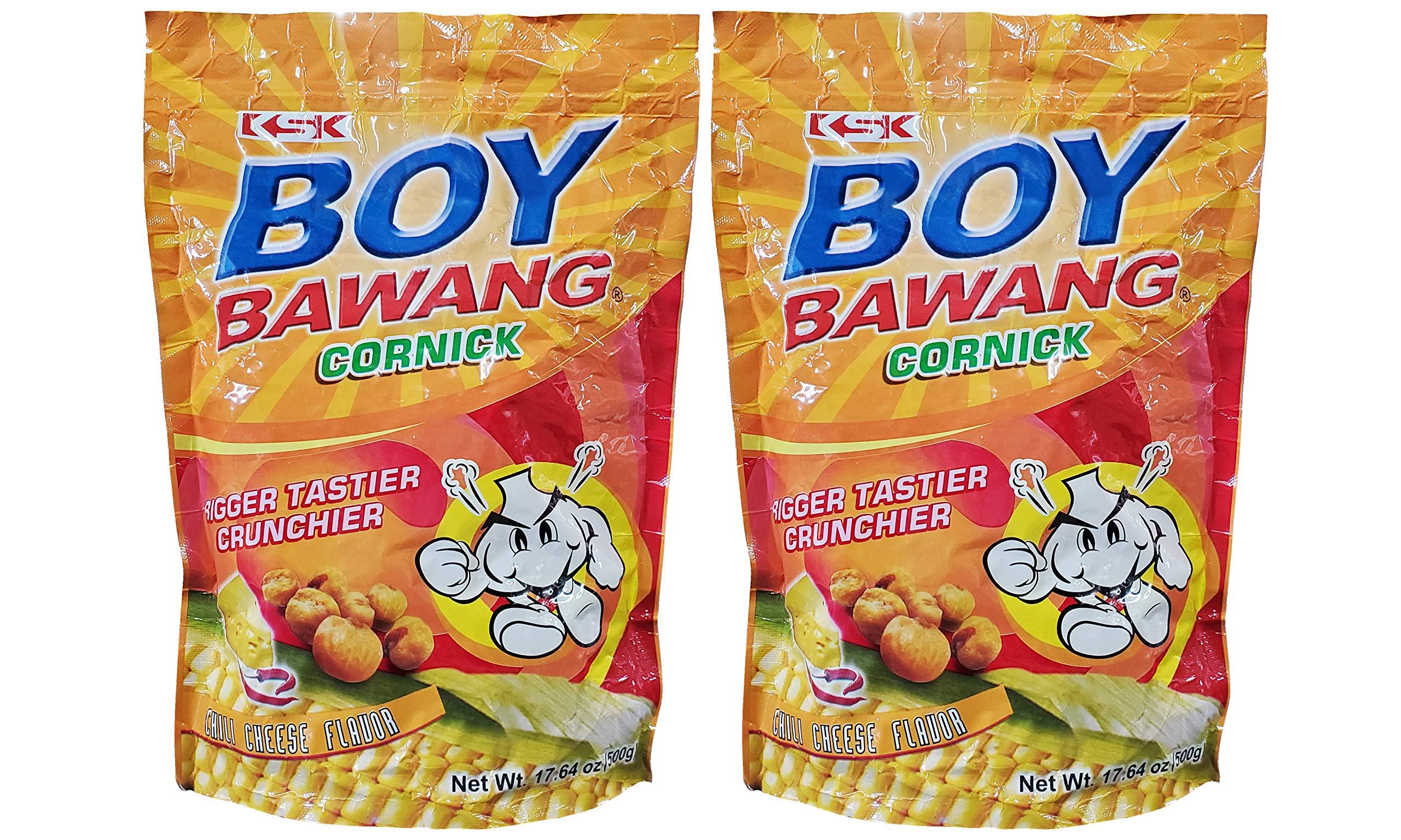 Boy Bawang Boy Bawang Filipino Cornick Chili Cheese Snack (2 Pack, Total of 35.3oz)