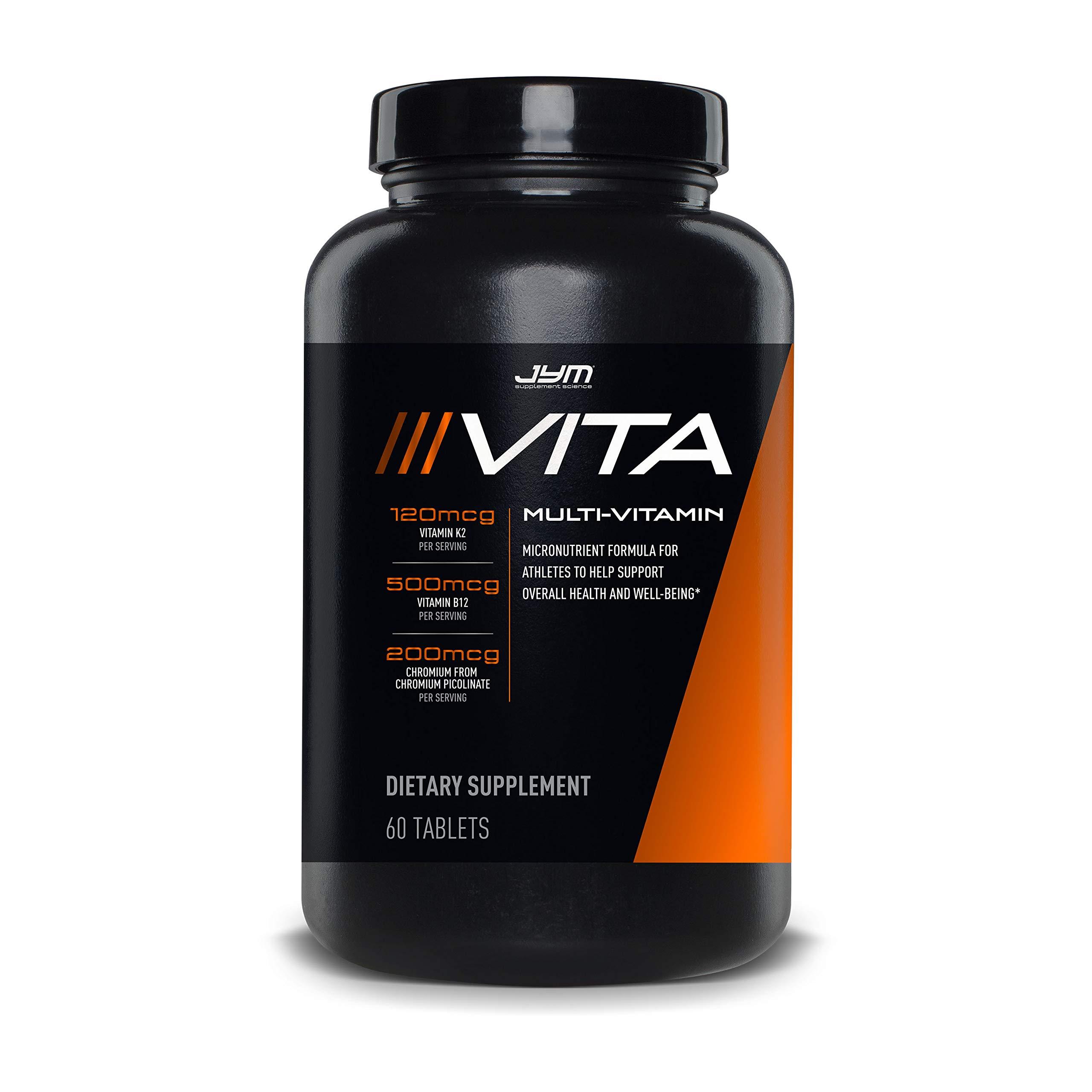 JYM Supplement Science JYM Supplement Science Vita JYM Multivitamin, D3 & K2 Bone and Cardiovascular Support 60 Tablets