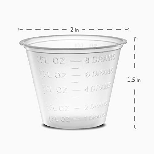 Care Plus Care Plus (500 Count 1oz) Disposable Medicine Cups with Embossed Measurements Marking, for liquid and dry medication