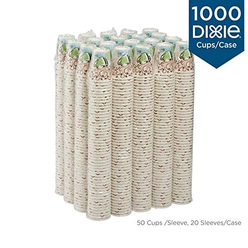 Dixie Dixie - PerfecTouch Hot Cups, Paper, 8 oz., Coffee Dreams Design, 50/Pack