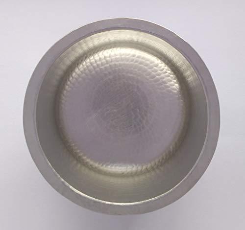 Yela International Yela Eeya Chombu | ADUKKU | 1100 ML | 710 Gram – Kumbakonam Special Hand Crafted TIN Vessel Ideal for Making Tasty and Healthy Rasam, Serves 5 Persons