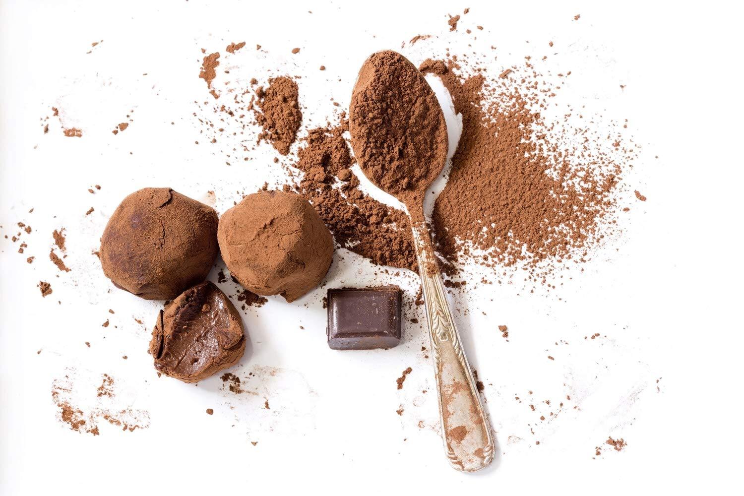 Food to Live Food to Live Organic Cocoa Powder, 1 Pound Natural, Unsweetened, Non-Dutched, Non-GMO, Kosher, Sirtfood, Bulk