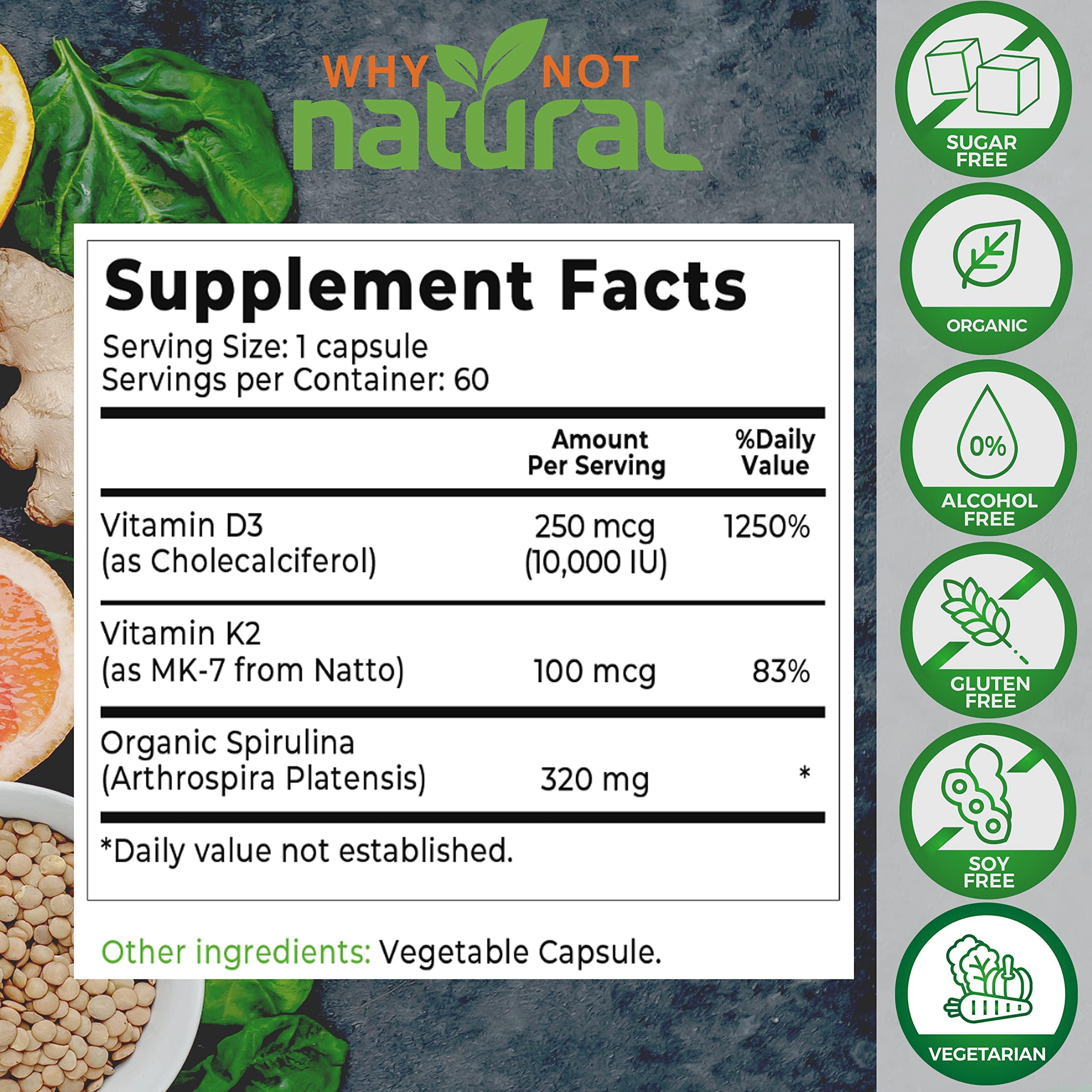 Why Not Natural Magnesium Glycinate and Vitamin D3K2