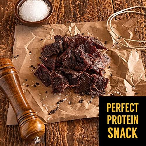 TILLAMOOK COUNTRY SMOKER Tillamook Country Smoker Zero Sugar Keto Friendly Beef Jerky, Black Pepper, 2.2 Ounce