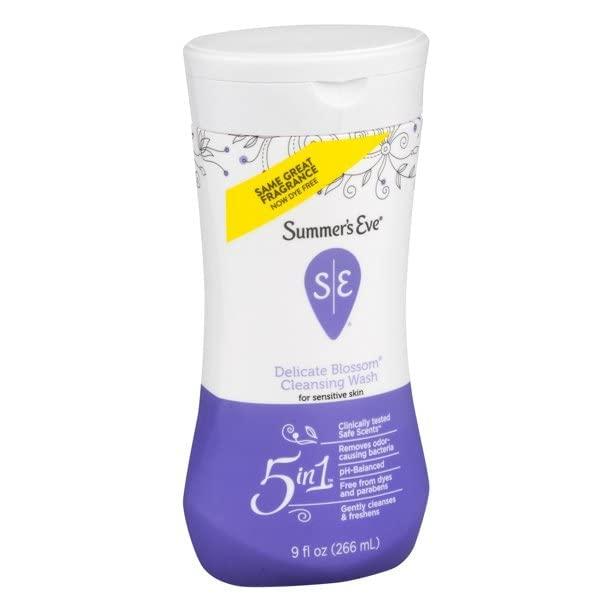 Summer's Eve Summer's Eve Feminine Wash Sensitive Skin, Delicate Blossom 9 oz
