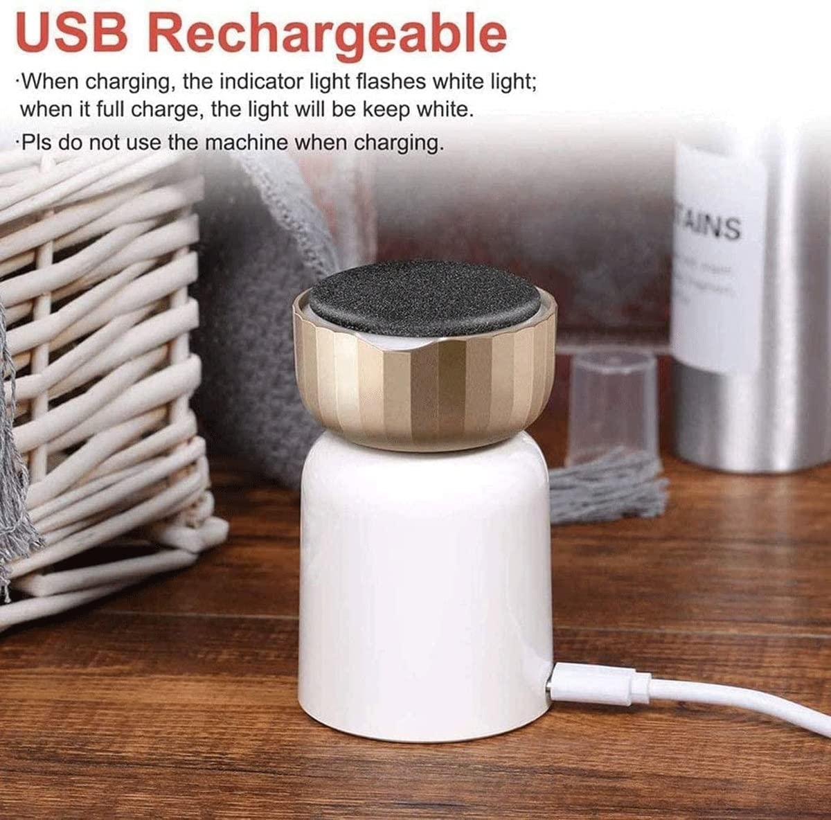 Feilx Feilx Electric Feet Callus Removers Rechargeable, Electronic Foot File Callus Remover, Professional Pedicure Tools, Portable Foot Grinder Foot Care Tool for Dead Skin,Hard Cracked Dry Skin Ideal Gift