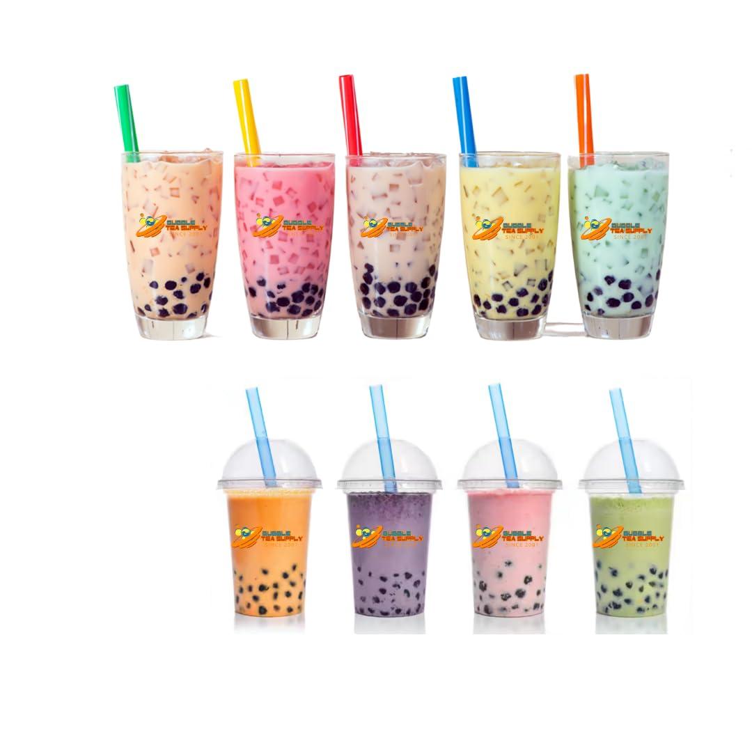 Bubble Tea Supply BUBBLE TEA SUPPLY Party Kit Strawberry and Honeydew Starter Bubble Tea Kit Gift Set Bubble Tea Boba Instant Boba Milk Tea Tapioca Bubble Tea Bubble Tea Starter Kit Tapioca Balls Boba Tea Powder Variety Bubble Tea Kit Boba for Bobas Drinks