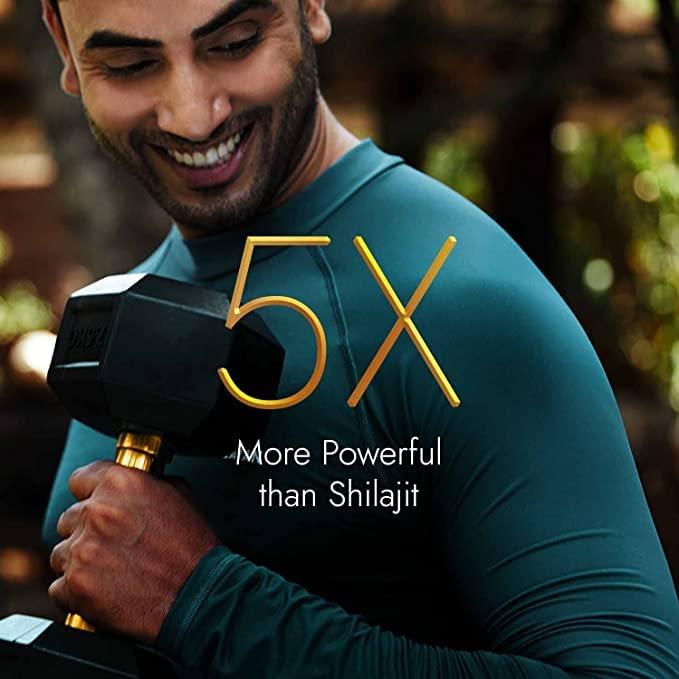 XONA Shilajit Gold Resin - 20g | Helps in Boosting Stamina | Contains 24 Carat Gold | 100% Ayurvedic