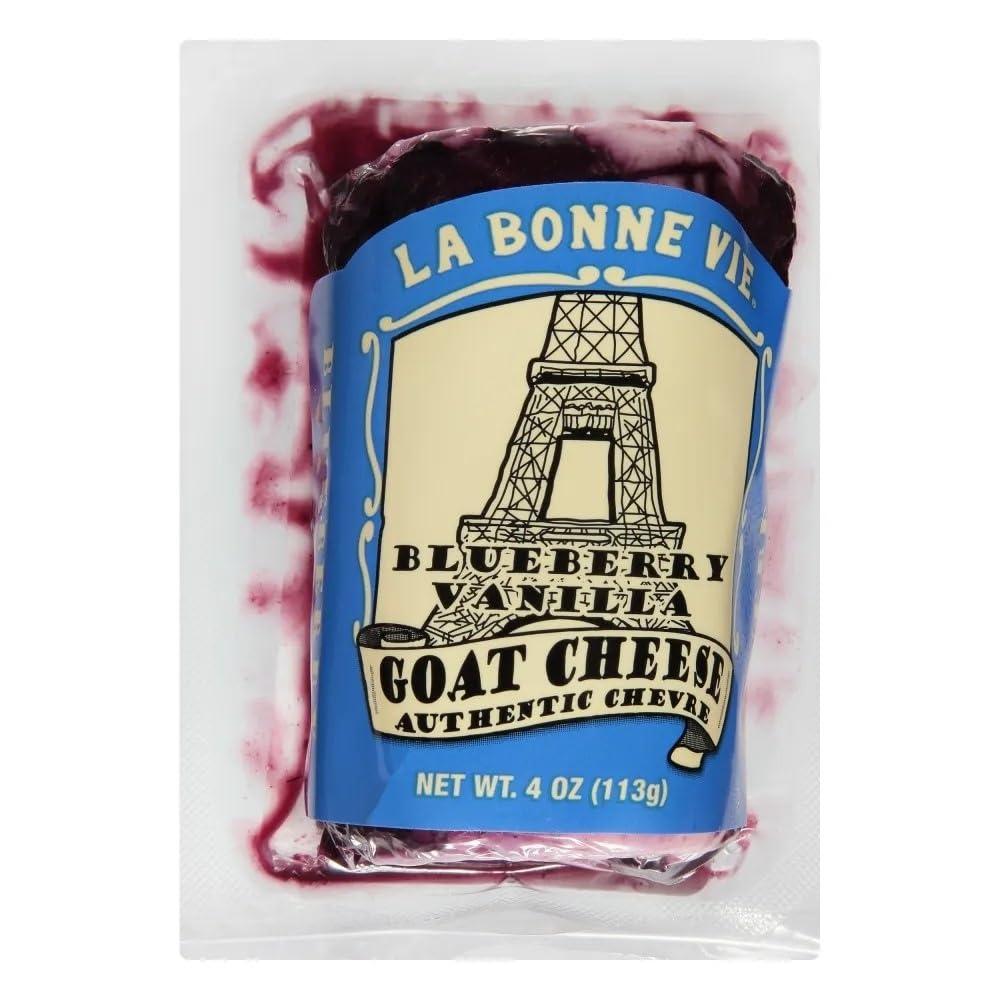 La Bonne Vie La Bonne Vie Blueberry Vanilla Goat Cheese, 4OZ, 12 Pack