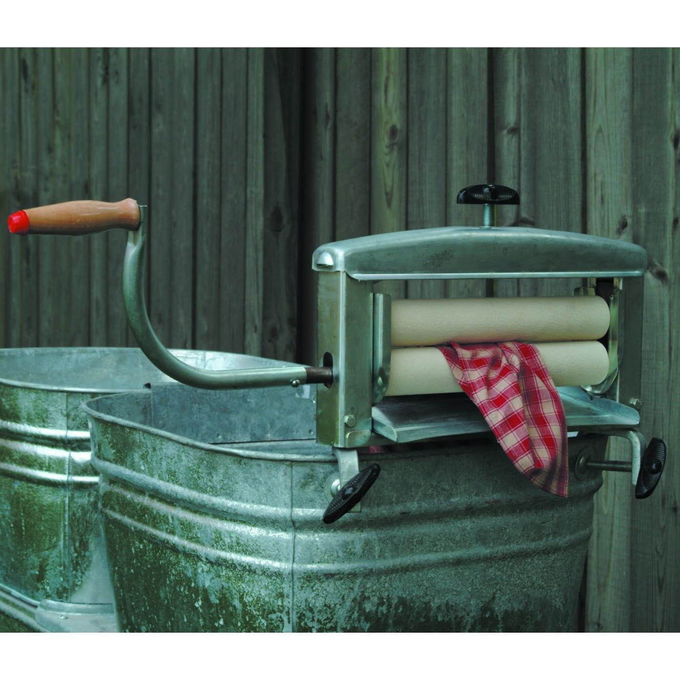 Lehman\'s Lehman\'s Traditional Laundry Hand Wringer, Manual Hand Crank Laundry Roller Clothes Wringer