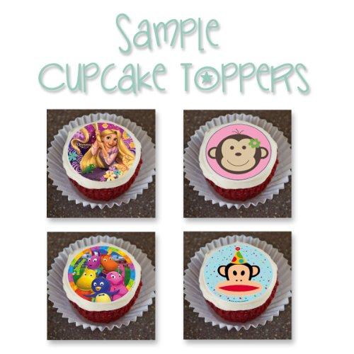 Art of Eric Gunty Summer Grilling Party Edible Cupcake Toppers Decoration - D426