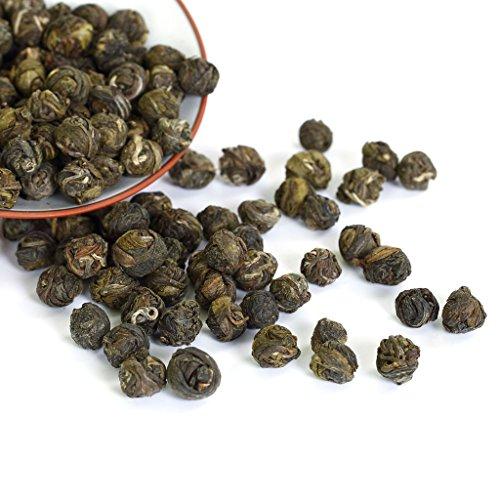 GOARTEA GOARTEA 60pcs 8g Premium Grade Jasmine Pearls Tea Jasmine Tea Loose Leaf Jasmine Green Tea Chinese Jasmine Dragon Pearls Tea