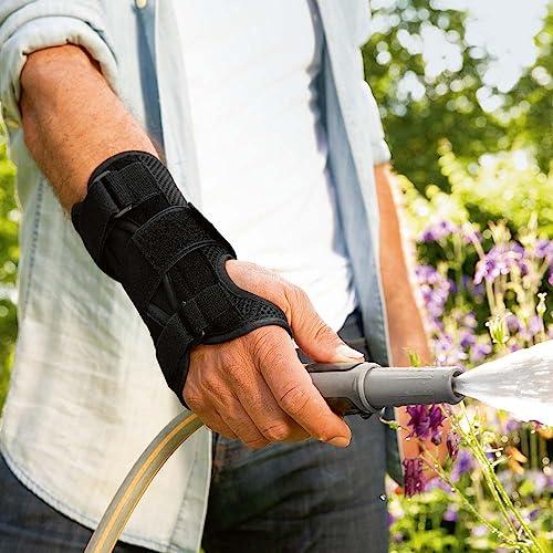 Actimove Actimove Professional Manus Forte Wrist Support, Black | Wrist Brace for Arthrosis, Rheumatoid Arthritis, Sprains, Tendon, Soft Tissue & Ligament Injuries, Postoperative Care | Black - Choose Your Side & Size