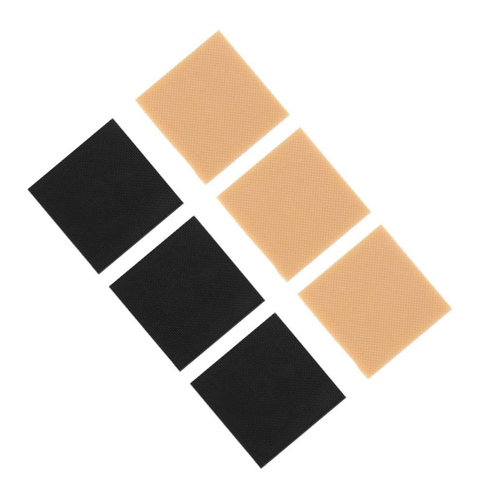 Healifty Healifty 6pcs Anti Slip Stickers for High Heels Non Heel Shoe Pads for High Heels High Heel Protectors Shoes Pads Shoe Sole Protector Anti Heel Grips Heel Cups Protection Pad Patch Rubber