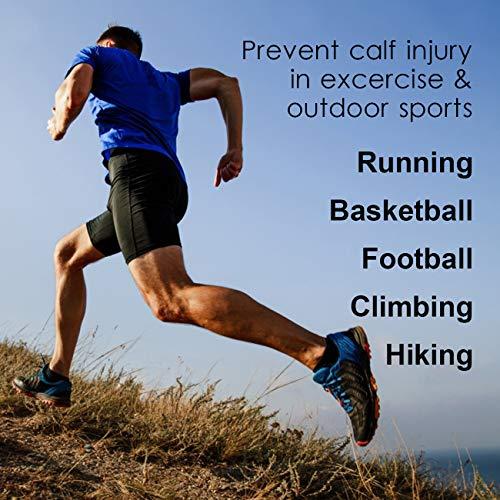 Heekooi Heekooi Calf Brace, Shin Splint Brace 1 Pair, Shin Splints Leg Pain Relief Support, Calf Brace for Torn Calf Muscle, Swelling, Edema, Adjustable Calf Support, Shin Brace for Women & Men (X-Large)