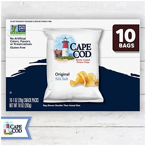 Cape Cod Cape Cod Potato Chips Original, 1 Oz, 10 Ct