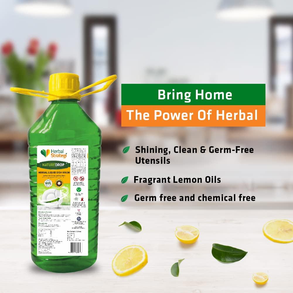STRATEGI STRATEGI Herbal Liquid Dish Wash Refill (2 L)