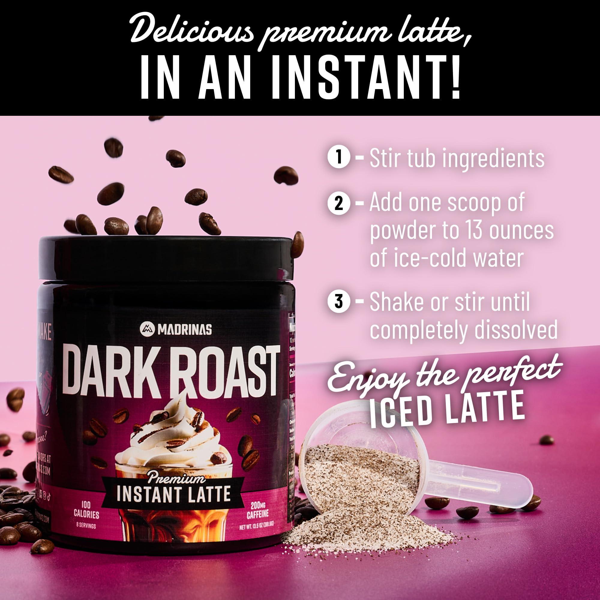 Madrinas Madrinas | Classic Dark Roast Cold Brew Coffee Powder | 13.5oz (10 Servings)