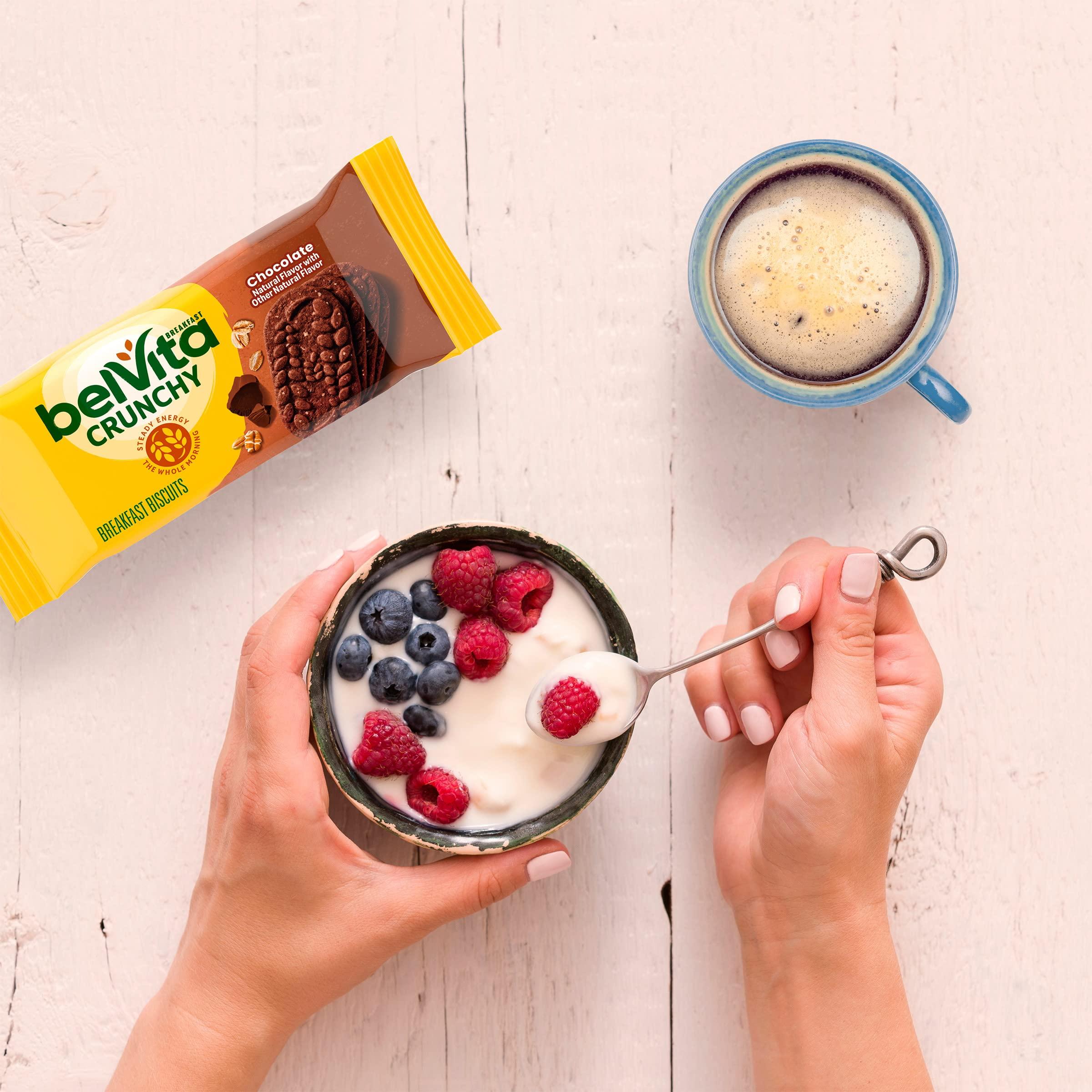 Belvita belVita Chocolate Breakfast Biscuits, 5 Packs (4 Biscuits Per Pack)