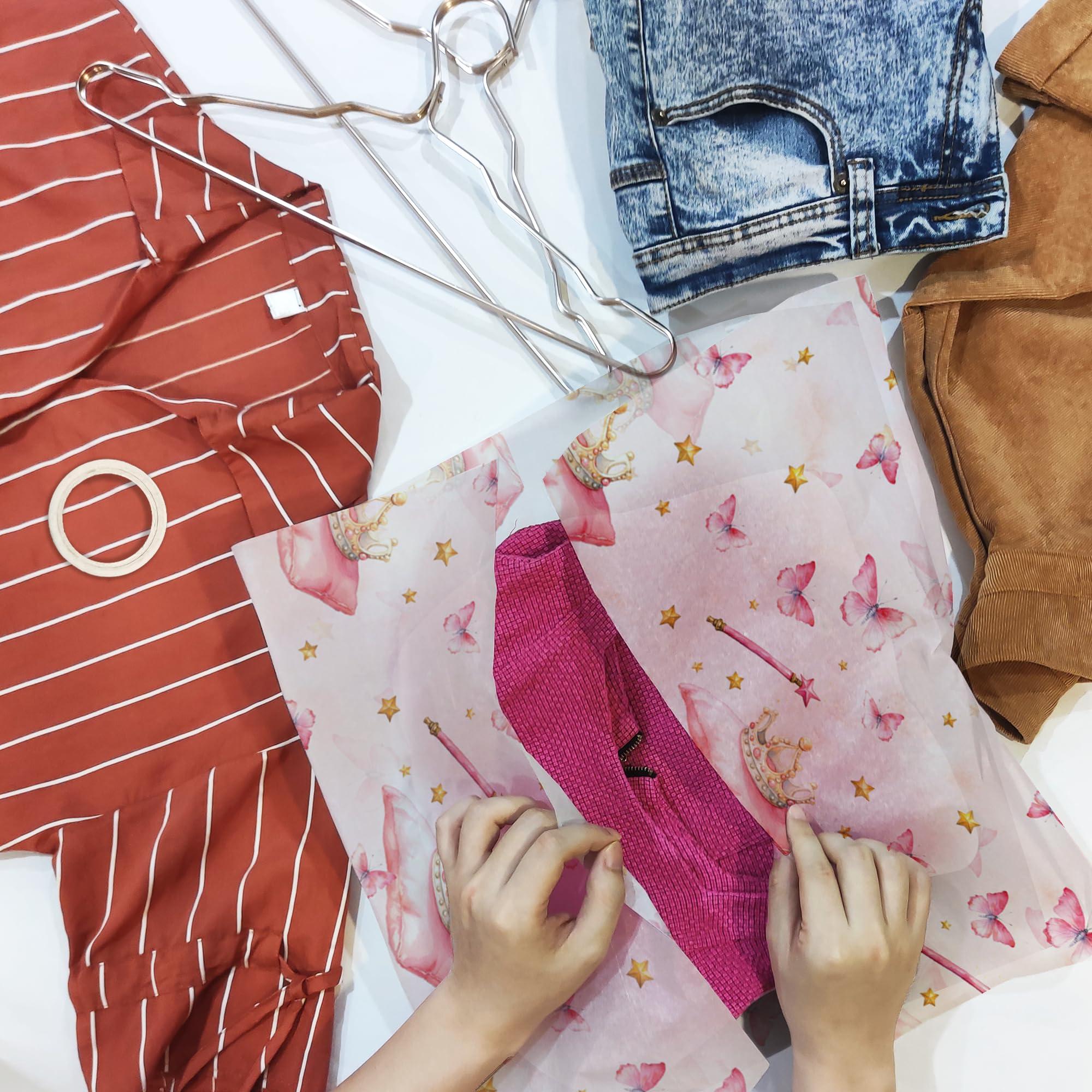 Pro Supply Global Fairy Tale Princess Printed Tissue Paper -Tissue Paper for Gift Bags - Gift Bag Wrapping Paper - Gift Wrapping Paper - Girl\'s Tissue Paper | 24 Sheets 20\" x 30\"