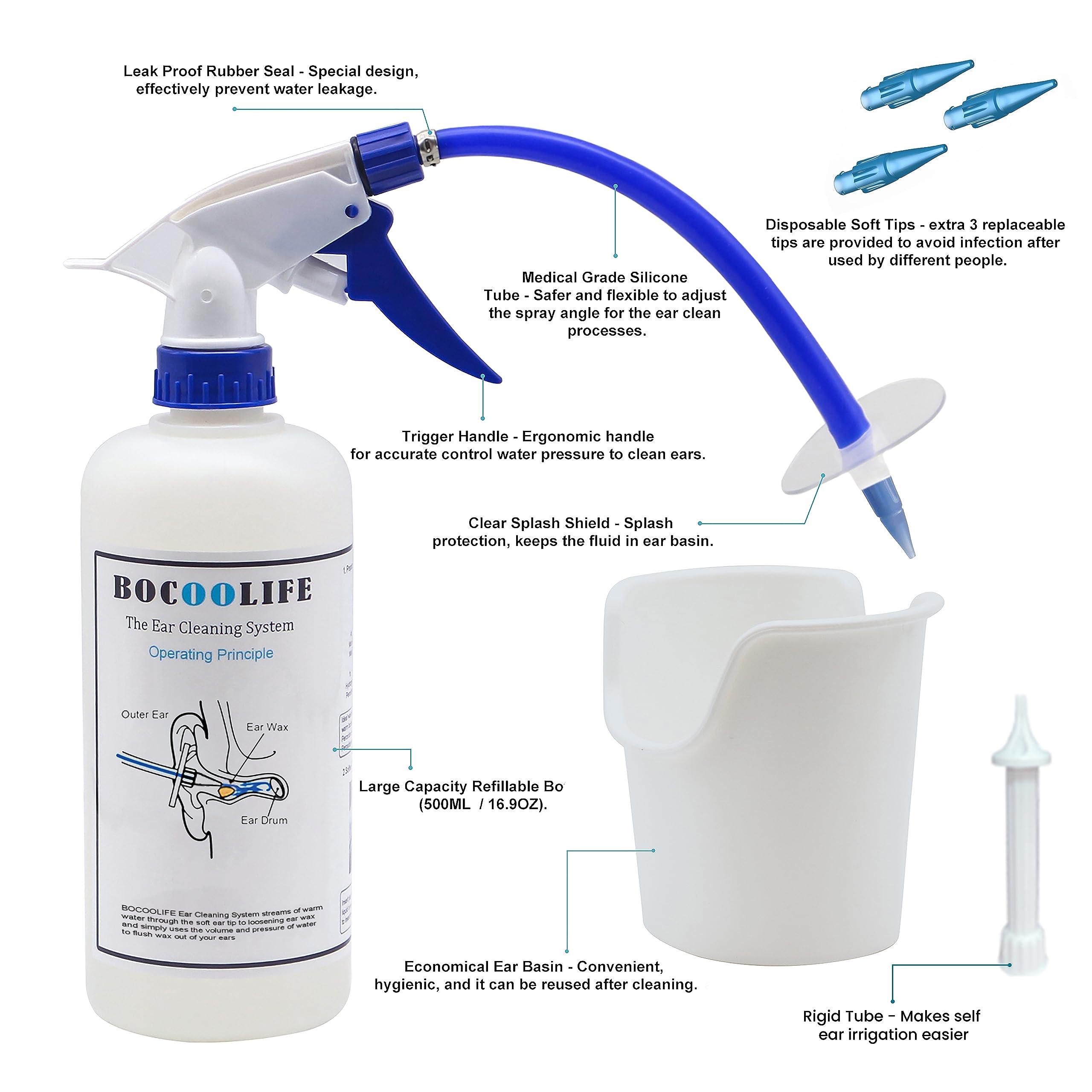 BOCOOLIFE BOCOOLIFE Ear Cleaning Tool Kit with Canal Examine Set for Safe and Effective Wax Removal