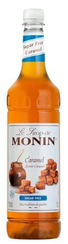 Mixes, Purees & Syrups Monin Premium Caramel Sugar Free Syrup, 1L