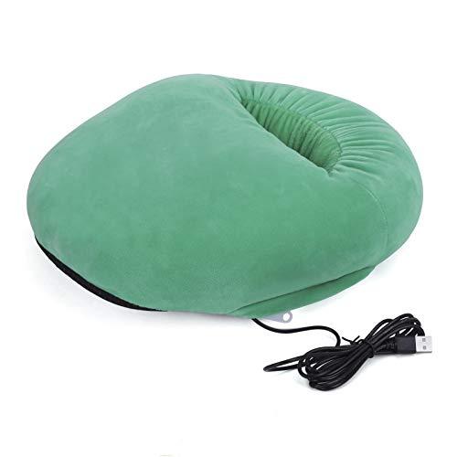 Clobeau Heating Pad Electric USB Heated Foot Warmer Heat Therapy Wrap Heating Electric Boots Heated Cushion Warmer Winter Foot Warming Foot Massager Heating Foot Warmer Bag Body Warmer Cold Weather Xmas Gift