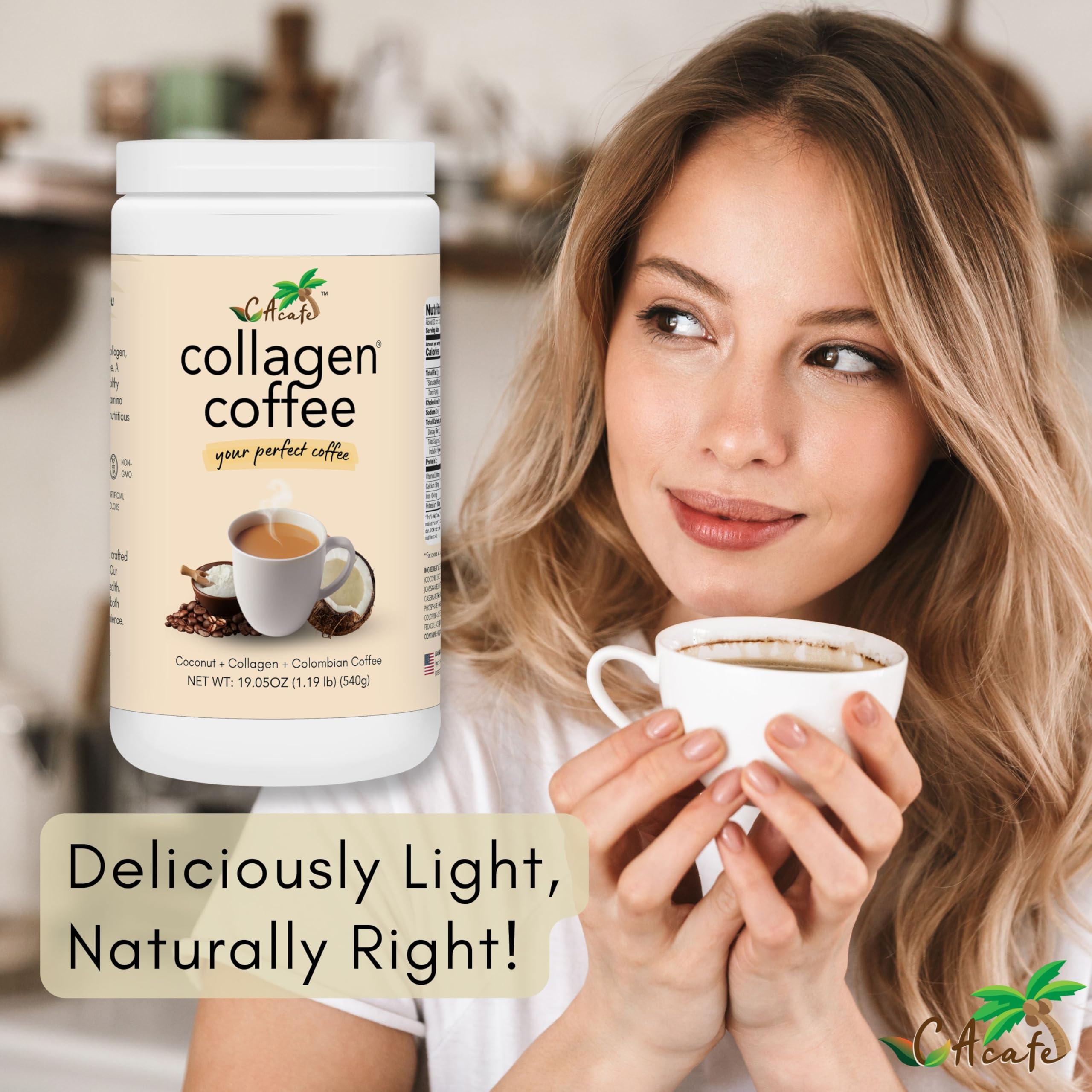 CAcafe CAcafe Coconut Matcha and Collagen Coffee Variety (2-pack)