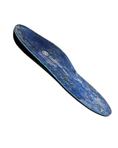 SoleAid SoleAid XT2 Performance Insoles - Light Weight, High Rebound, Shock Absorbing, Anti-Fatigue, Full Length Functional Foot Orthotics with Semi-Rigid Arch Support (Men\'s 12-12.5 / Women\'s -)