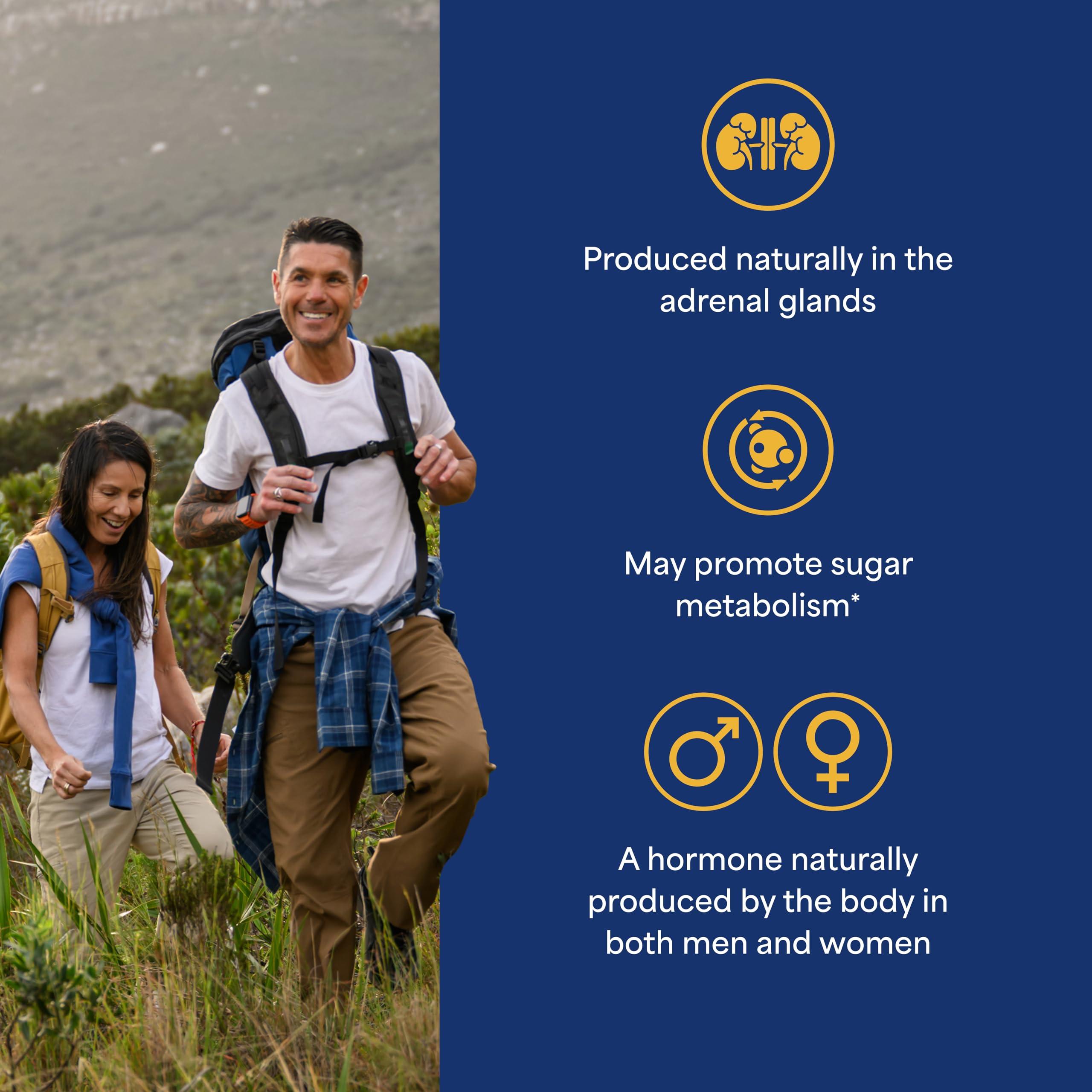 Puritan's Pride Puritan's Pride Youth Guard DHEA for Women and Men 50mg, Dietary Supplement forHealthy Aging, 3 Month Supply, 100 Tablets, 2 Pack