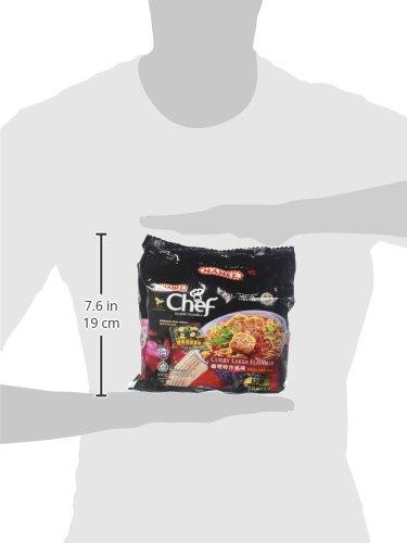 Mamee Chef Mamee Chef Curry Laksa Flavour Ramen Noodles 4 Pack 4x80g