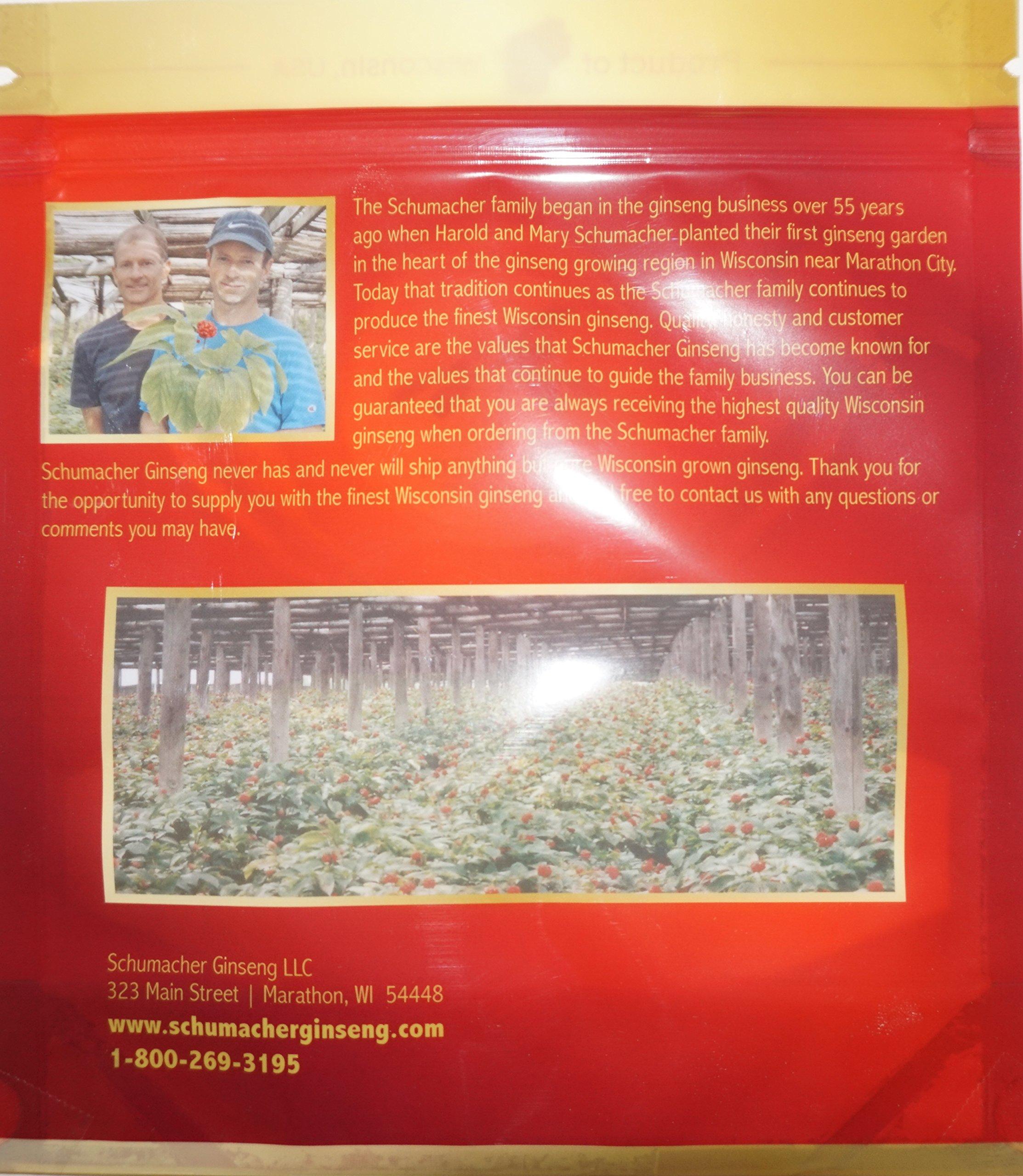 Schumacher Ginseng Schumacher Ginseng's Pure Wisconsin Ginseng Powder 8 Ounce Gift Bag