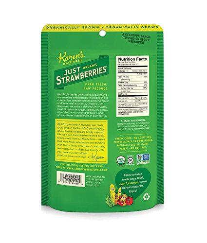 Karen\'s Naturals Karens Naturals, Strawberries Organic, 1.2 Ounce