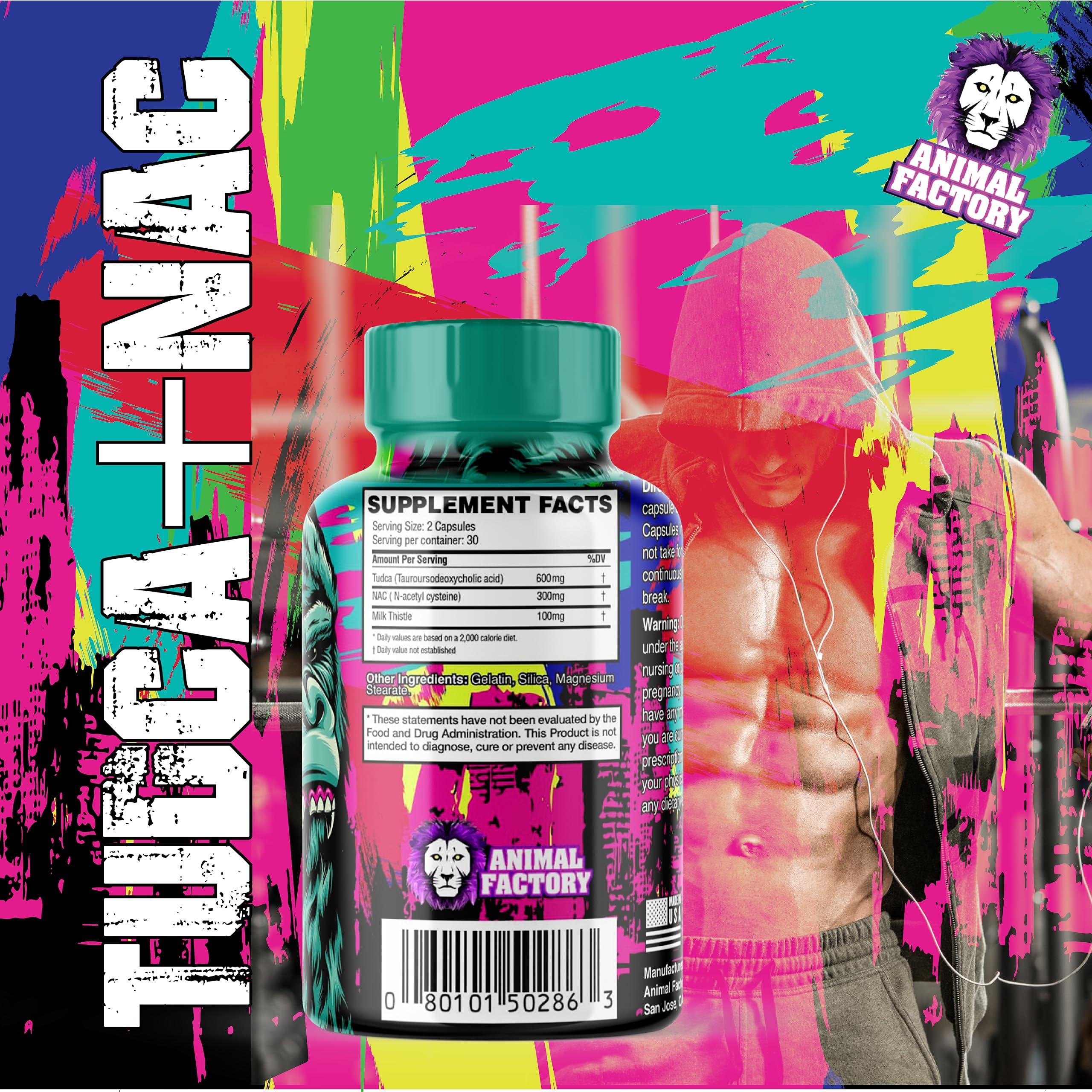 Muscle Metabolix Tudca + NAC N-Acetyl Cysteine Liver Support Supplement - Tudca 600mg with N-Acetyl Cysteine 300mg Anti-Aging Liver Support | Tauroursodeoxycholic Acid | NAC N-Acetyl Cysteine | 60 Capsules