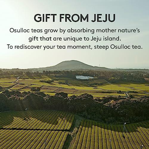 OSULLOC OSULLOC Premium Tea Collection (40 count, 10 flavors x 4 ea), Assorted Tea bag Sampler, Tea Gift sets for Tea lover, Self Care Gift Box, Premium Organic Pure & Blended Tea from Jeju