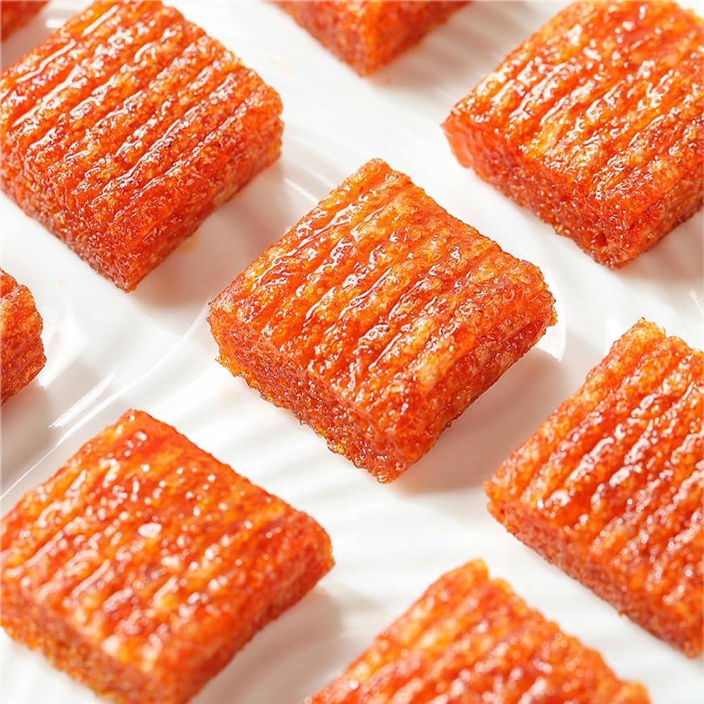 Phuumy latiao Neatly shaped Vegetarian Gluten SquaresChinese Snacks Spicy Flavour,latioChinese Snacks Spicy Flavour,latiao spicy strip,228g