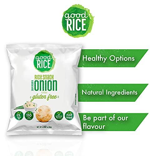 Good Rice Good Rice Flavored Rice Snacks (X2 CHEESE & SOUR CREAM)