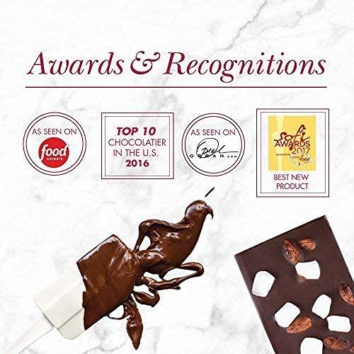 Chuao Chocolatier Chuao Chocolatier Gourmet Assorted Milk and Dark Chocolate Bar Gift Box | For Gift Baskets, Christmas, Valentines, Birthday, Care Package | 10 Ct