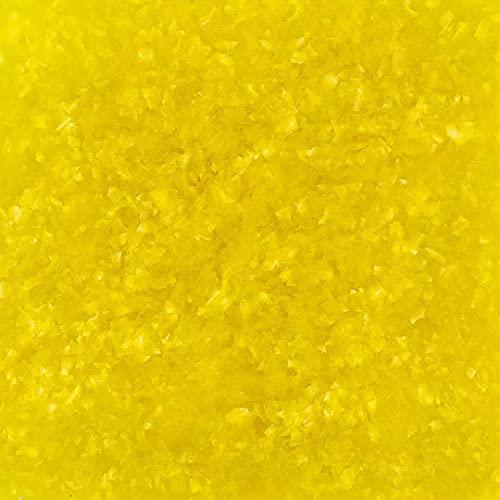 Bakell BAKELL Edible Glitter Flakes | Vegan Edible Shimmer Flakes | KOSHER Certified | Halal Certified | 100% Edible & Food Grade | Cakes, Cupcakes, Decoration (Yellow, 25g)