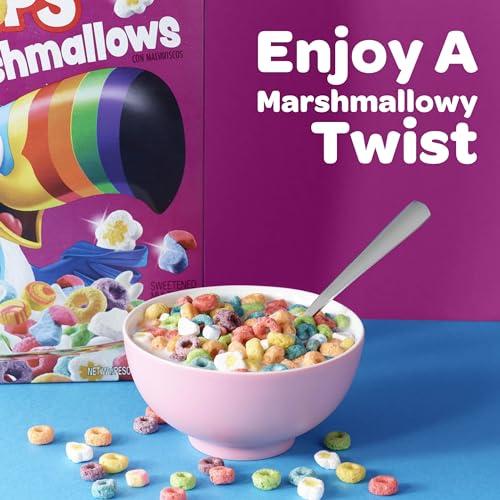 Froot Loops Kellogg’s Froot Loops Breakfast Cereal with Marshmallows, Fruit Flavored, Breakfast Snacks with Vitamin C, Original with Marshmallows, 10.5oz Box (1 Box)